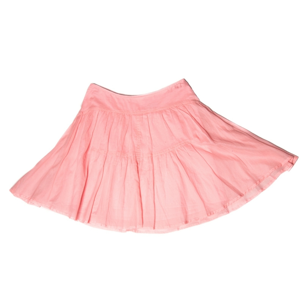 JCrew Voile Tiered Cotton Mini Skirt